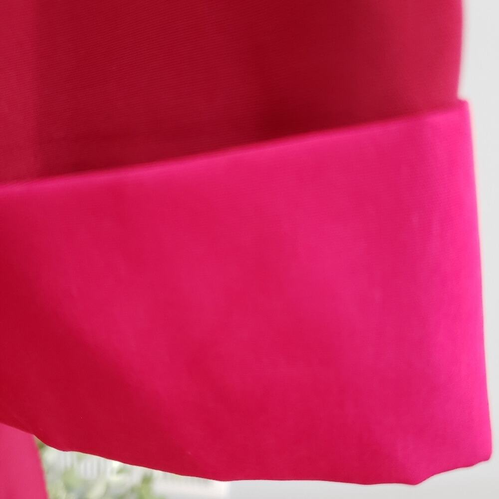 Brownstone Studio NY Hot Pink Fuchsia Button Front 3/4 Sleeve Top PL Barbiecore - Picture 8 of 9